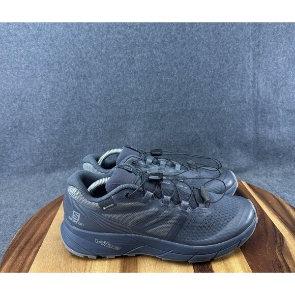 Salomon Sense Ride 2 Gore-Tex Trail Running Shoes Men's 6.5 Gray Vibe - Picture 1 of 11
